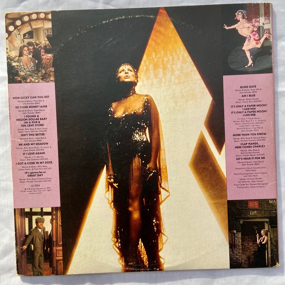 Funny Lady Vinyl Record 1978